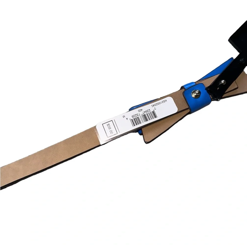 NWT Kate Spade New York Skinny Bow Belt - Blue - Size M